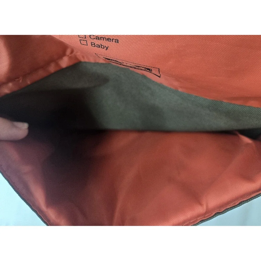 Diaper Dude Sport Messenger Bag Chris Pegula Khaki Green Crossbody Dad Bag